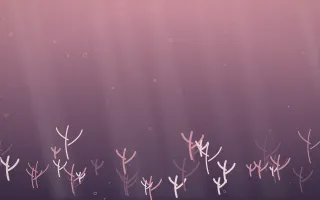 Rose Dusk Coral Reef III — colourful red, pink and purple coral reef background, variation III