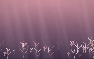 Rose Dusk Coral Reef IX — colourful red, pink and purple coral reef background, variation IX