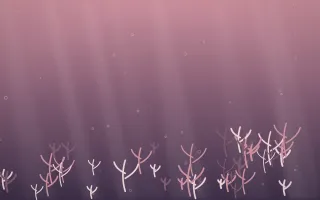 Rose Dusk Coral Reef VII — colourful red, pink and purple coral reef background, variation VII