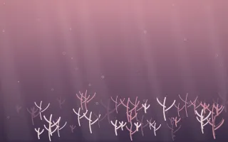 Rose Dusk Coral Reef X — colourful red, pink and purple coral reef background, variation X