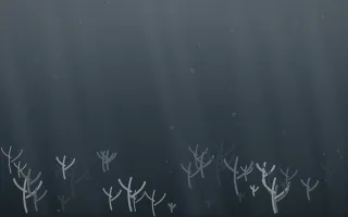 Storm Light Coral Reef V — dark grey and blue coral reef background, variation V
