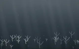 Storm Light Coral Reef VI — dark grey and blue coral reef background, variation VI