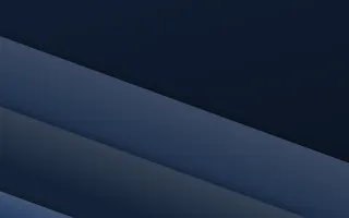 Quarterly Navy Panels — dark blue corporate background