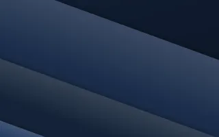 Quarterly Navy Panels II — dark blue corporate background, variation II