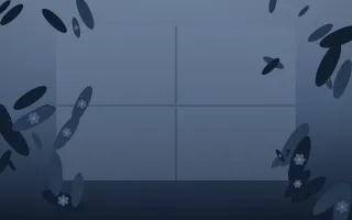 Blue Hour Cottagecore III — dark blue cottagecore background, variation III