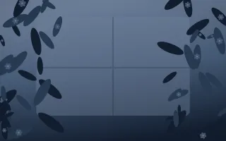 Blue Hour Cottagecore X — dark blue cottagecore background, variation X