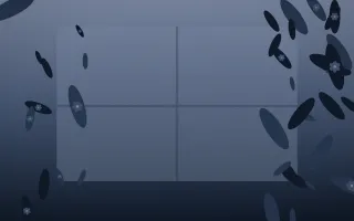 Moonlight Cottagecore III — dark blue cottagecore background, variation III