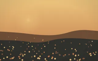 Autumn Glow Countryside V — colourful orange, brown and grey countryside background, variation V