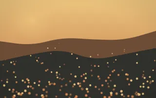 Autumn Glow Countryside XI — colourful orange, brown and grey countryside background, variation XI