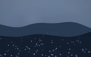 Blue Hour Countryside — dark blue countryside background
