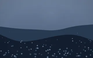 Blue Hour Countryside II — dark blue countryside background, variation II