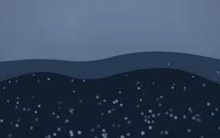 Blue Hour Countryside IV — dark blue countryside background, variation IV