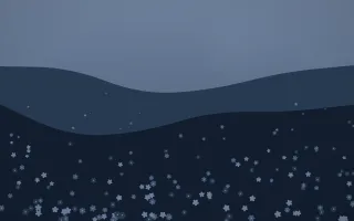 Blue Hour Countryside IX — dark blue countryside background, variation IX