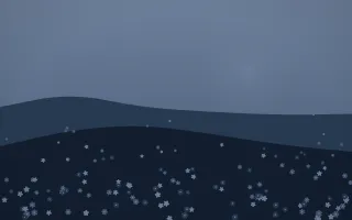 Blue Hour Countryside VI — dark blue countryside background, variation VI