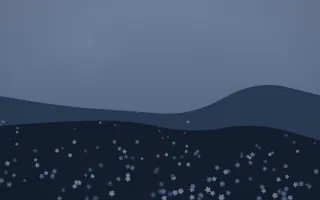 Blue Hour Countryside VII — dark blue countryside background, variation VII