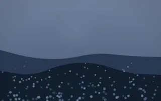 Blue Hour Countryside VIII — dark blue countryside background, variation VIII