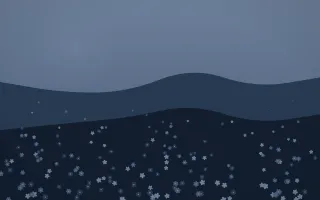 Blue Hour Countryside X — dark blue countryside background, variation X