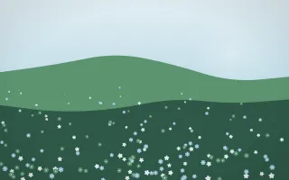 Clear Day Countryside X — light blue and green countryside background, variation X