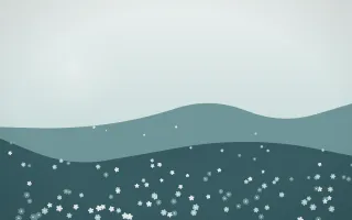 Coastal Mist Countryside IV — light white and teal countryside background, variation IV