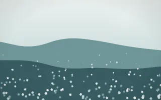 Coastal Mist Countryside VII — light white and teal countryside background, variation VII