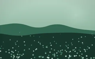 Emerald Mist Countryside VIII — dark green countryside background, variation VIII