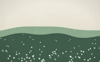 First Light Countryside II — light beige and green countryside background, variation II