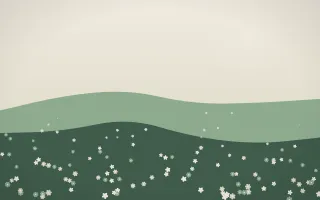 First Light Countryside IV — light beige and green countryside background, variation IV