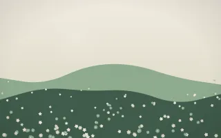 First Light Countryside V — light beige and green countryside background, variation V