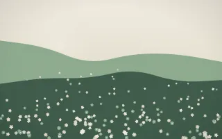 First Light Countryside XI — light beige and green countryside background, variation XI