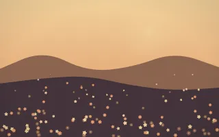 Golden Hour Countryside V — colourful orange and pink countryside background, variation V