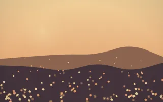 Golden Hour Countryside VI — colourful orange and pink countryside background, variation VI