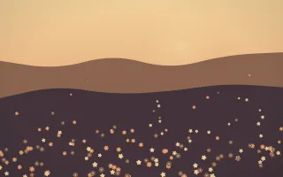 Golden Hour Countryside VIII — colourful orange and pink countryside background, variation VIII