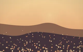 Golden Hour Countryside XI — colourful orange and pink countryside background, variation XI