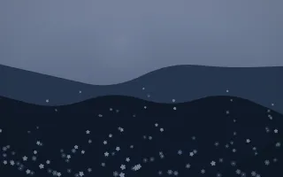 Moonlight Countryside IV — dark blue countryside background, variation IV