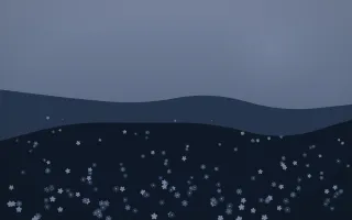 Moonlight Countryside IX — dark blue countryside background, variation IX