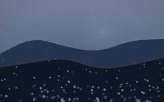 Moonlight Countryside V — dark blue countryside background, variation V