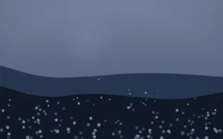 Moonlight Countryside VII — dark blue countryside background, variation VII
