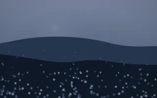 Moonlight Countryside X — dark blue countryside background, variation X