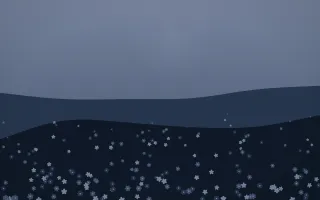 Moonlight Countryside XI — dark blue countryside background, variation XI