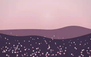 Rose Dusk Countryside X — colourful red, pink and purple countryside background, variation X