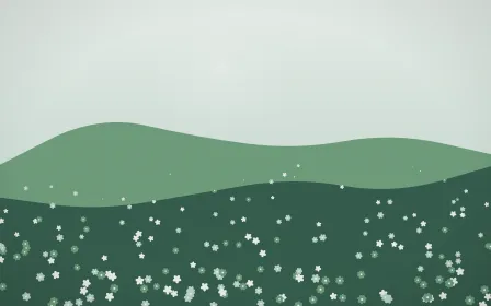 Countryside Signature — light white and green countryside background