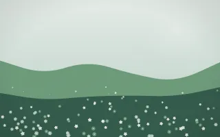 Spring Rain Countryside III — light white and green countryside background, variation III