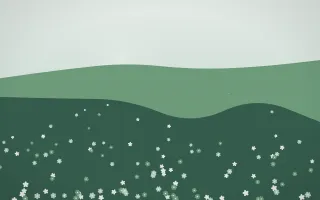 Spring Rain Countryside IV — light white and green countryside background, variation IV