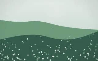 Spring Rain Countryside V — light white and green countryside background, variation V
