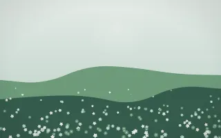 Spring Rain Countryside VIII — light white and green countryside background, variation VIII