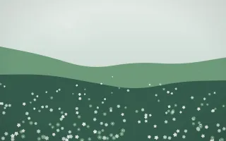 Spring Rain Countryside X — light white and green countryside background, variation X