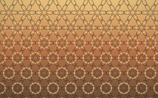 Autumn Glow Crochet V — colourful orange, brown and grey crochet background, variation V