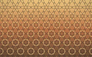 Autumn Glow Crochet X — colourful orange, brown and grey crochet background, variation X