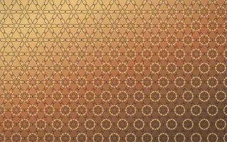 Autumn Glow Crochet XI — colourful orange, brown and grey crochet background, variation XI