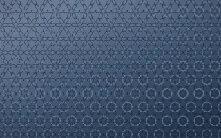 Blue Hour Crochet — dark blue crochet background